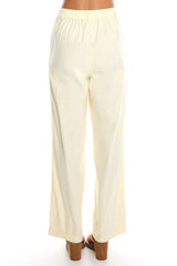 Visalia Wide Leg Trousers Butter