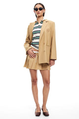 LIONESS Dynasty Mini Skort Camel
