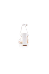 VERALi Kimmy Slim Strappy Heels White Smooth