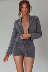 Midtown Diamante Jacket Black