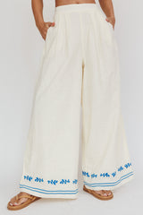 Sought After Wide-Leg Pocket Pants Oat
